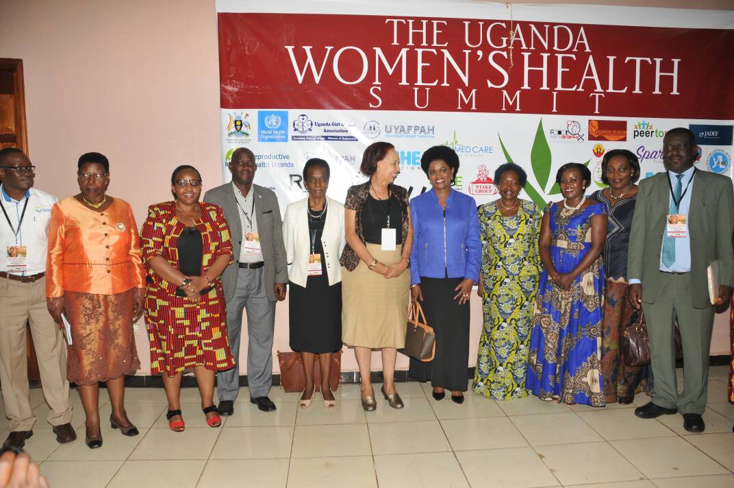 One of the Group photos of the guests at the first Women's Health Summit