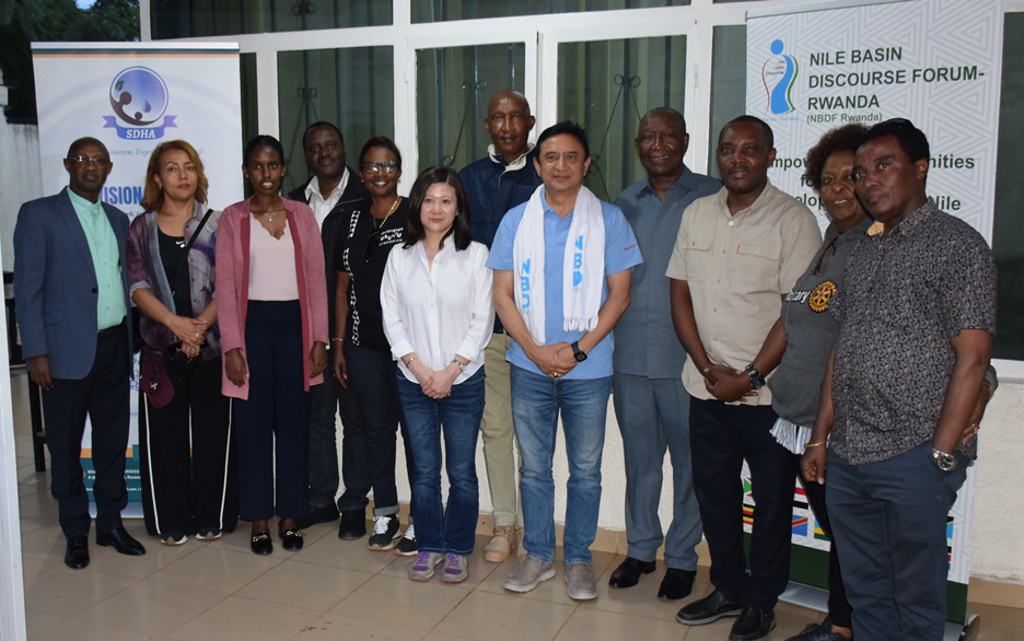 The delegation visited the NBDF Rwanda offices, hosted at the RDHA premises, to engage with the team and learn more about their collaborative efforts in advancing community-driven development.