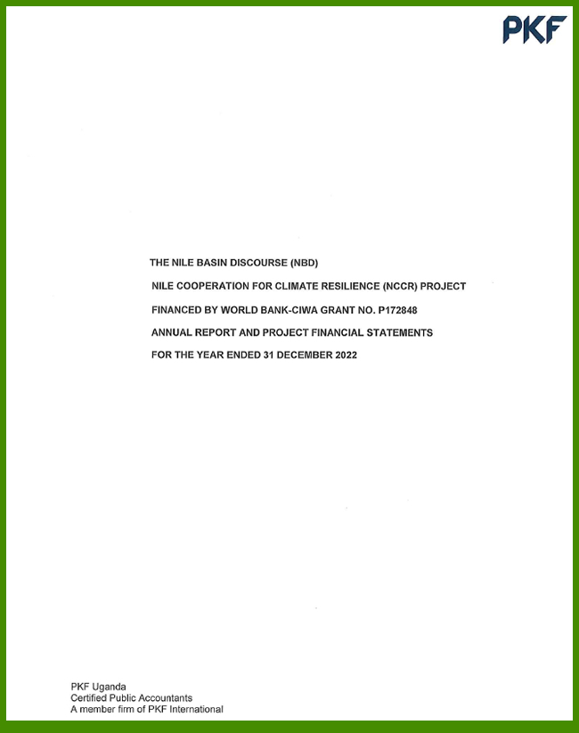 NBD External Audit Report Jan 2021 (To April 2022)