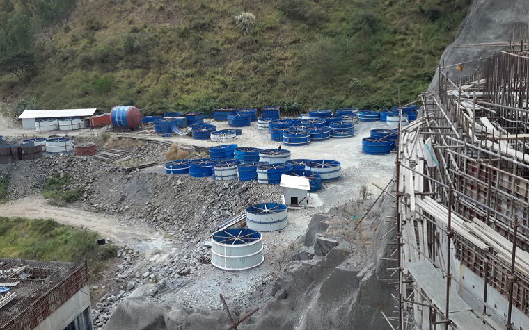 There is good progress in the Construction Of Regional Rusumo Falls Hydroelectric Project