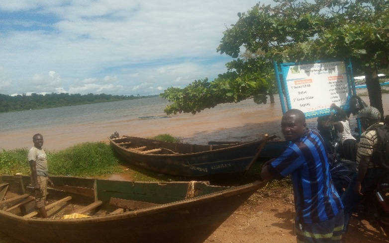 The team visited  different sites during the mobilization